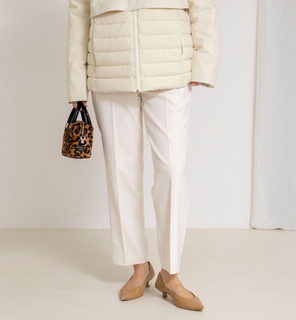 NOLLEY'S「《セットアップ対応》ウォッシャブルサージストレッチストレートパンツ」|その他|