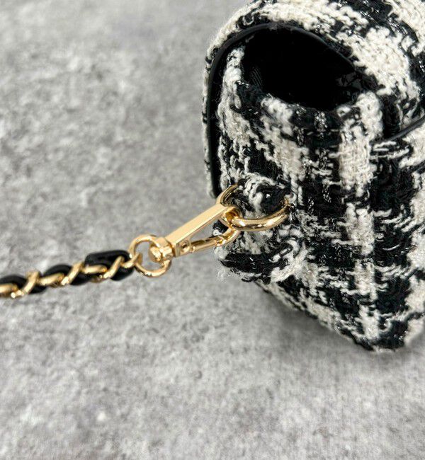 fredy emue「ツィードフラップバッグ」|ショルダー・メッセンジャー|