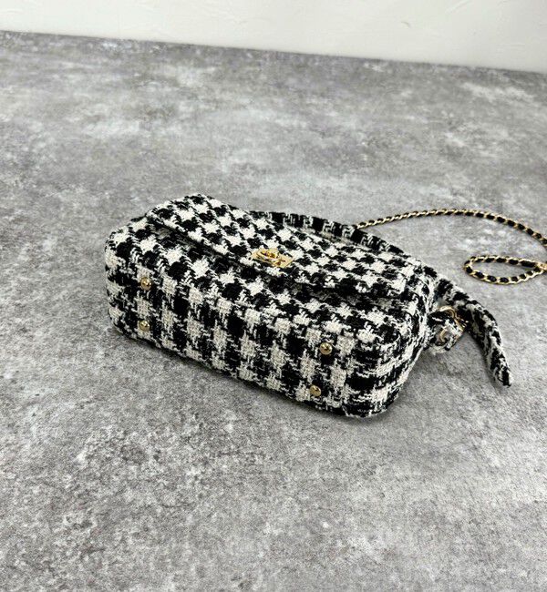 fredy emue「ツィードフラップバッグ」|ショルダー・メッセンジャー|