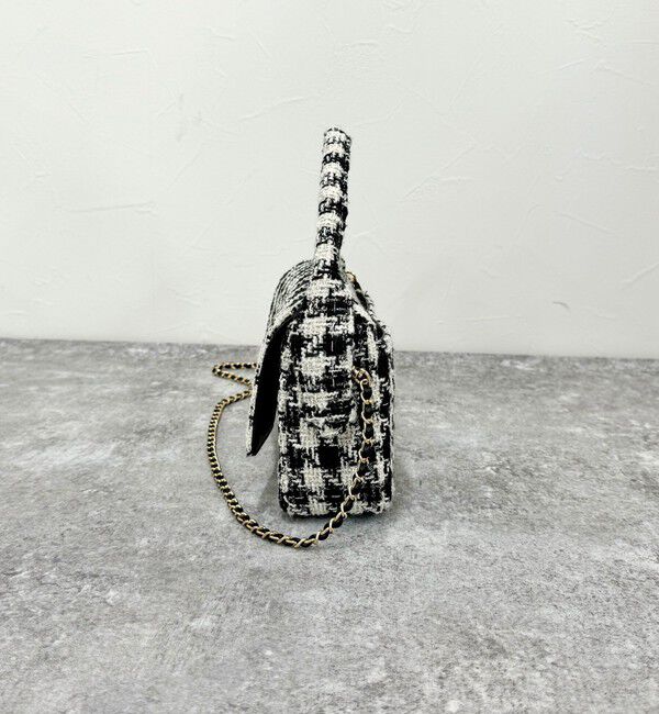 fredy emue「ツィードフラップバッグ」|ショルダー・メッセンジャー|