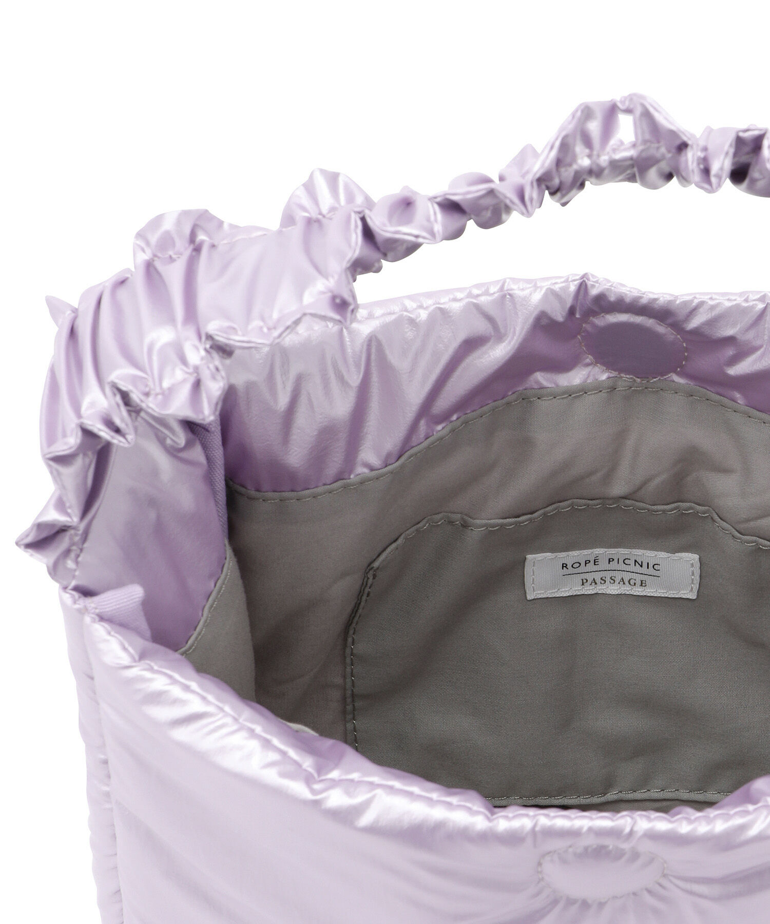 ROPE PICNIC PASSAGE「メタリックミニラウンドワンショルダーバッグ」|ショルダー・メッセンジャー|