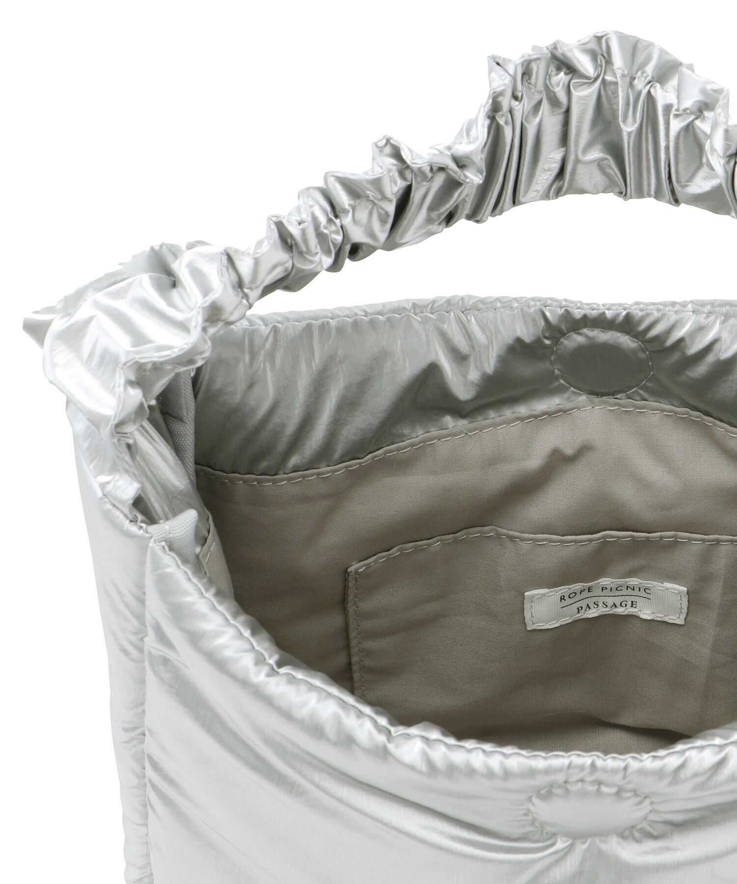 ROPE PICNIC PASSAGE「メタリックミニラウンドワンショルダーバッグ」|ショルダー・メッセンジャー|