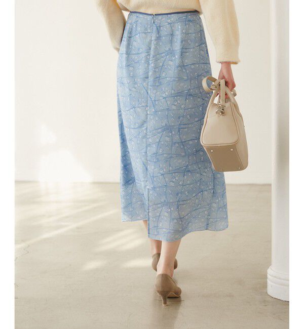 Rope&rsquo;Picnic「【YOKU MOKU/ヨックモック&times;ROPE' PICNIC】ナロースカート」|スカート|