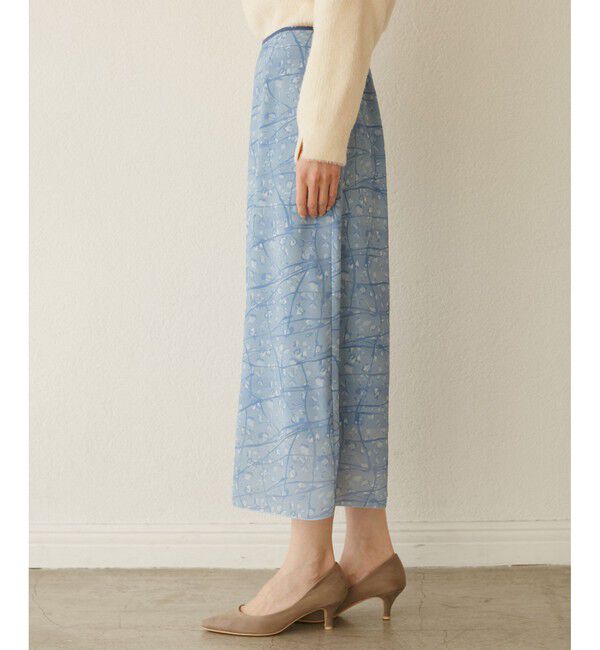 Rope&rsquo;Picnic「【YOKU MOKU/ヨックモック&times;ROPE' PICNIC】ナロースカート」|スカート|