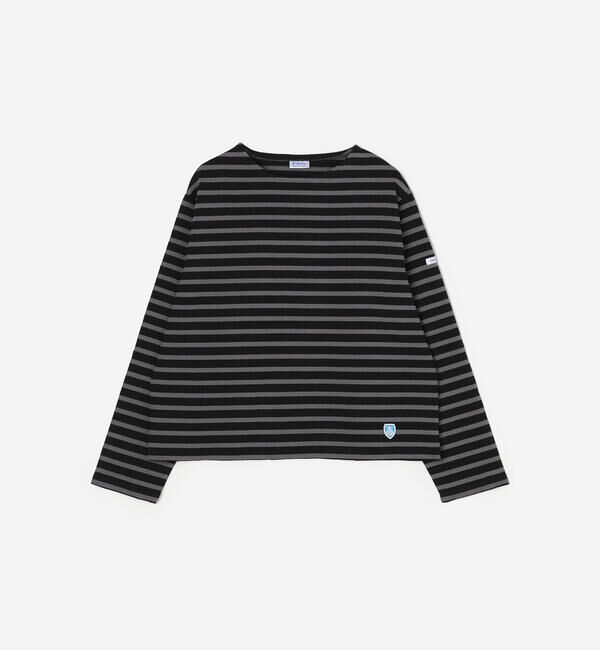 ORCIVAL「ORCIVAL | コットンロード クルーネックTシャツ WOMEN」|Tシャツ・カットソー|BLACK系2