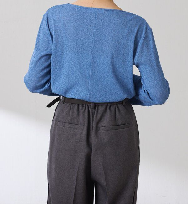 シアーラメリブスクエアカットソー｜ルミネのファッション通販