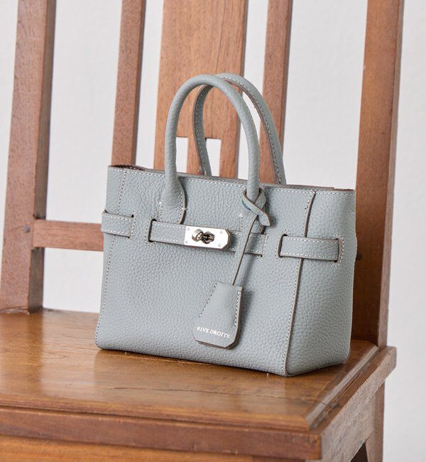  「【実用性抜群】ひねり金具ミニトートバッグ」|クラッチバッグ|