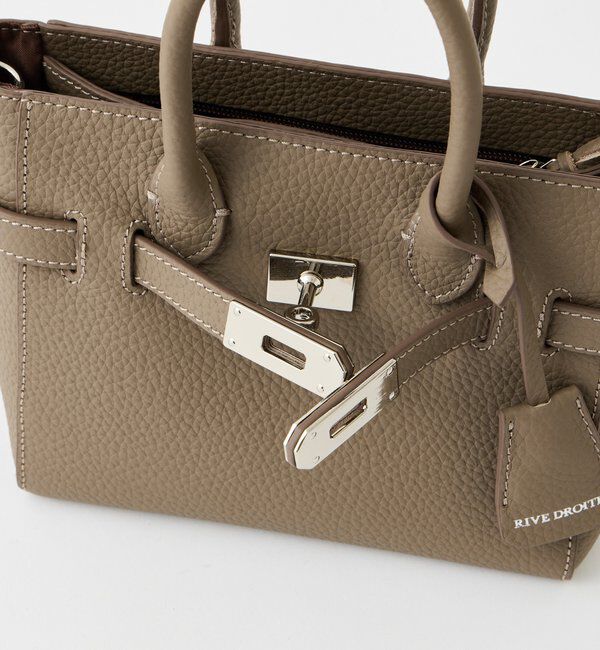  「【実用性抜群】ひねり金具ミニトートバッグ」|クラッチバッグ|