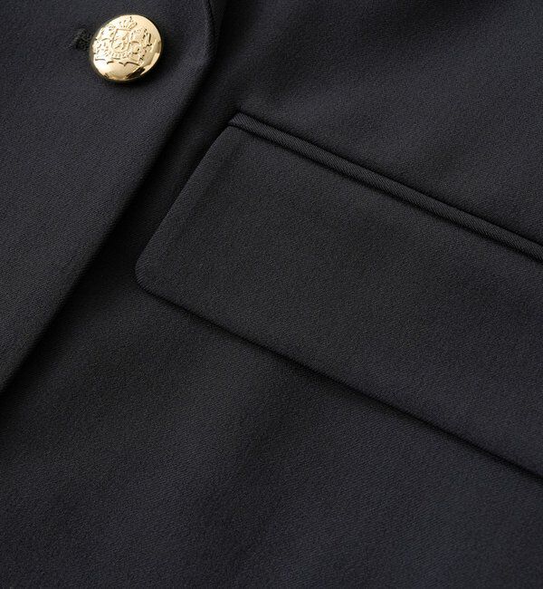  「【オンオフ使える】ドライギャバピークドラペルジャケット」|テーラードジャケット|