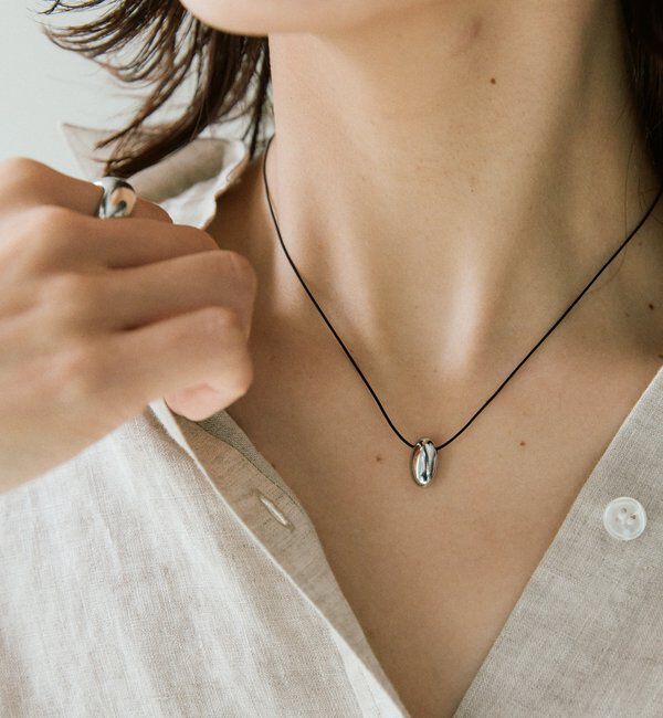  「予約【洗練された印象に】スマートボールコードネックレス」|ネックレス|