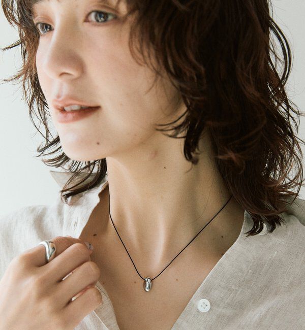  「予約【洗練された印象に】スマートボールコードネックレス」|ネックレス|