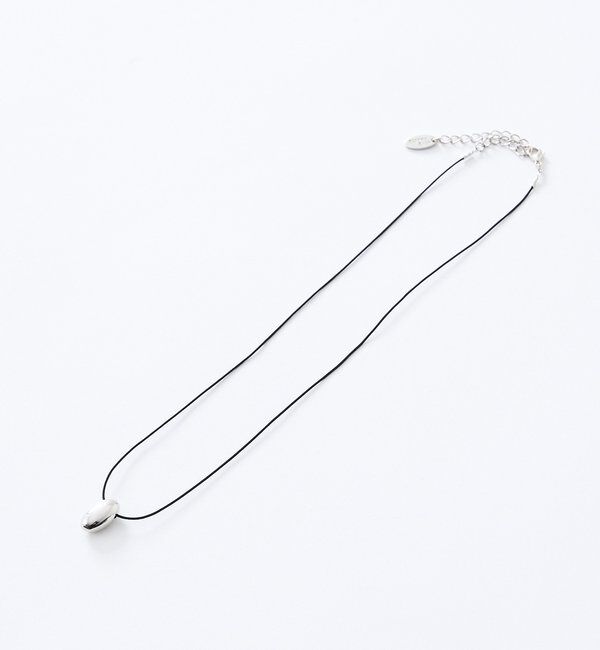  「予約【洗練された印象に】スマートボールコードネックレス」|ネックレス|