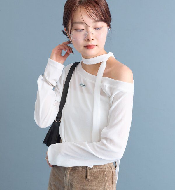  「ワンショルプルオーバー」|Tシャツ・カットソー|