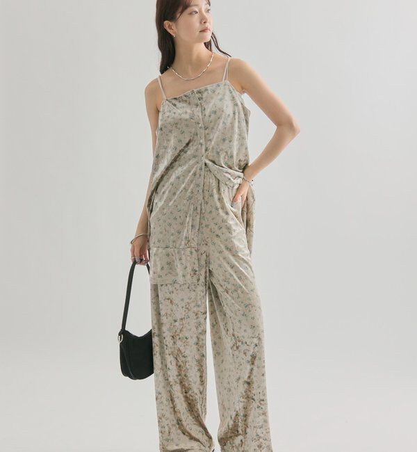  「フラワーベロア セットアップ」|チノ|