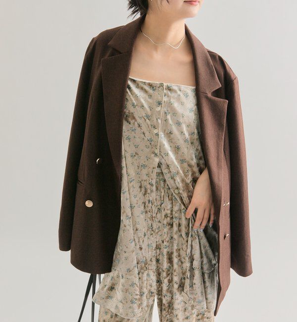  「フラワーベロア セットアップ」|チノ|