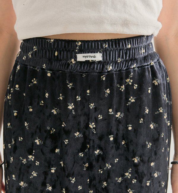  「フラワーベロア セットアップ」|チノ|