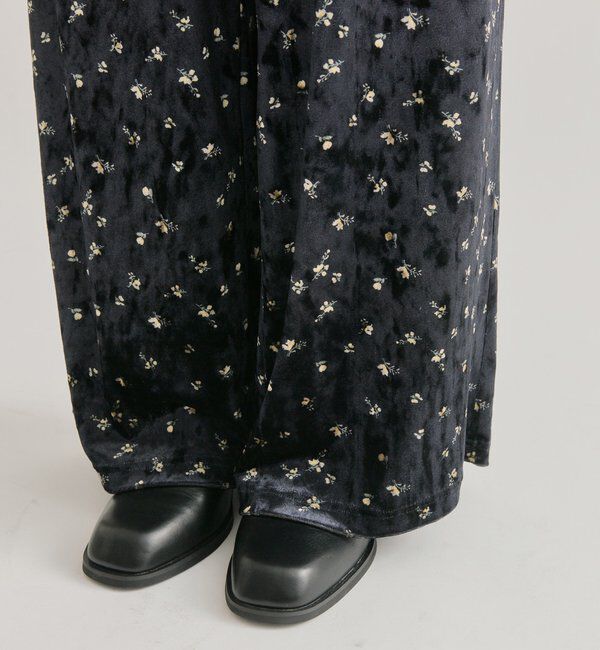  「フラワーベロア セットアップ」|チノ|