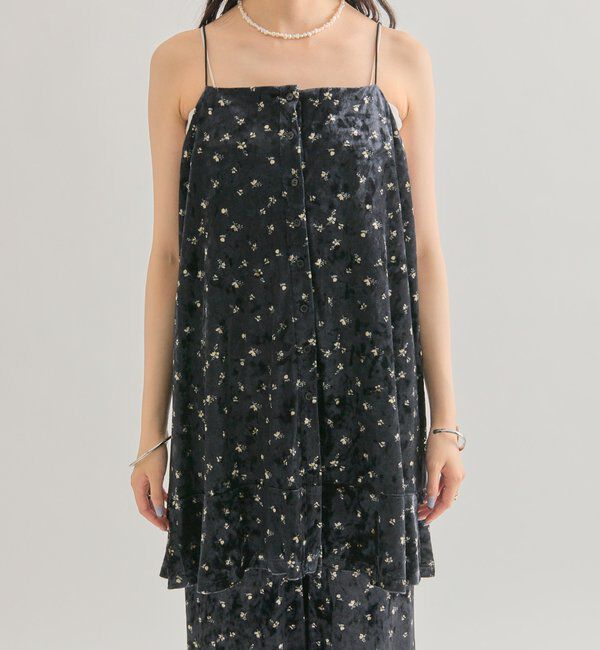  「フラワーベロア セットアップ」|チノ|