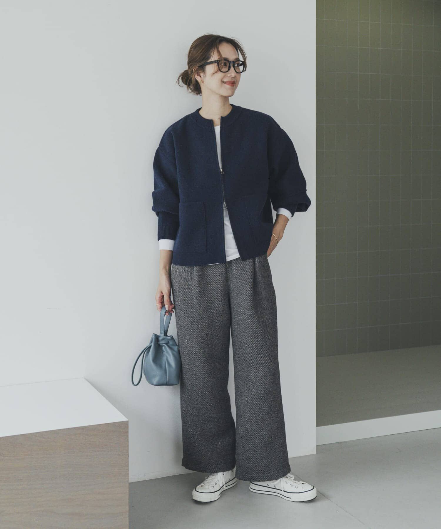 ニットZIPブルゾン（URBAN RESEARCH DOORS）｜ルミネのファッション