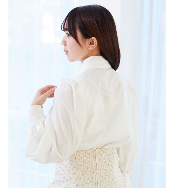 MAJESTICLEGON「バリエボウタイブラウス」|シャツ・ブラウス|