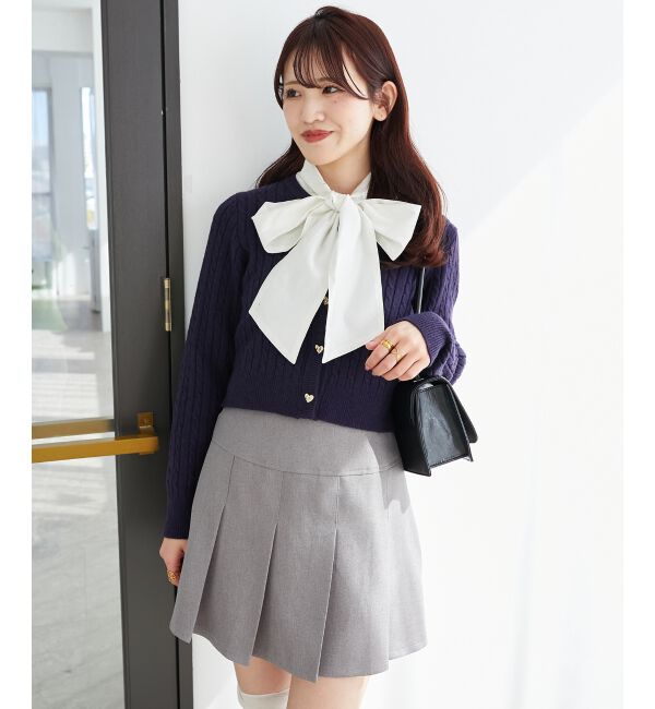 MAJESTICLEGON「バリエボウタイブラウス」|シャツ・ブラウス|