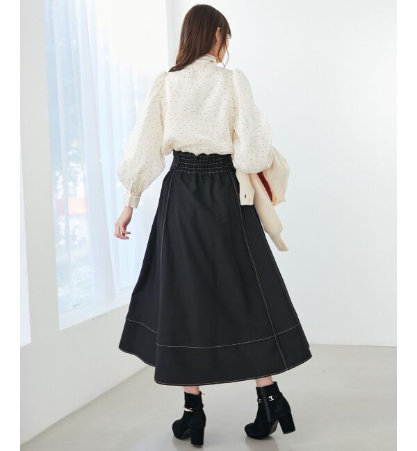 MAJESTICLEGON「バリエボウタイブラウス」|シャツ・ブラウス|