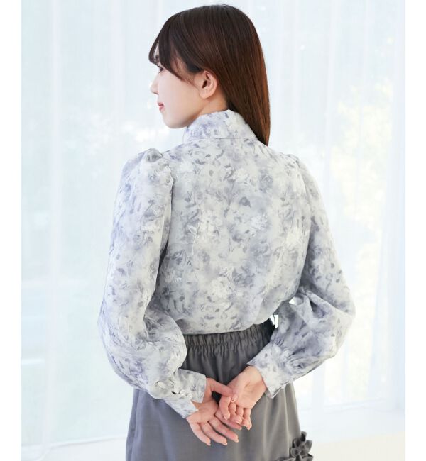 MAJESTICLEGON「バリエボウタイブラウス」|シャツ・ブラウス|