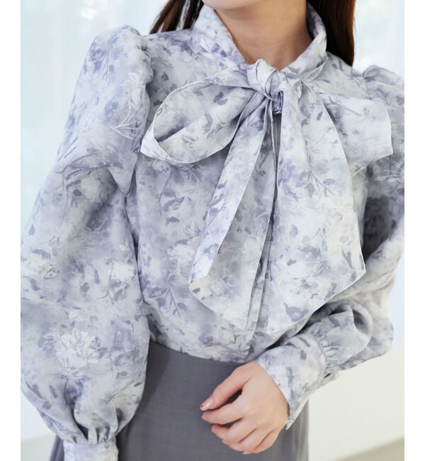 MAJESTICLEGON「バリエボウタイブラウス」|シャツ・ブラウス|