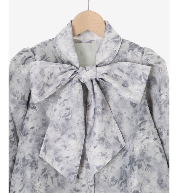 MAJESTICLEGON「バリエボウタイブラウス」|シャツ・ブラウス|