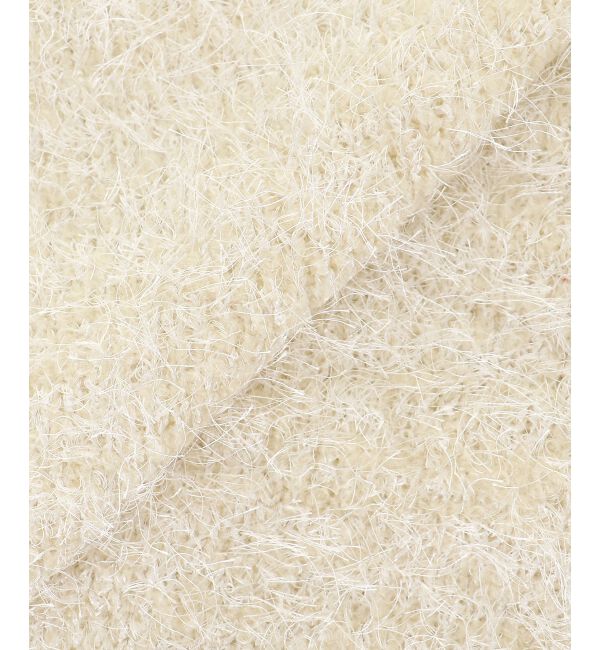  「ツイードライククルーカーディガン」|カーディガン|