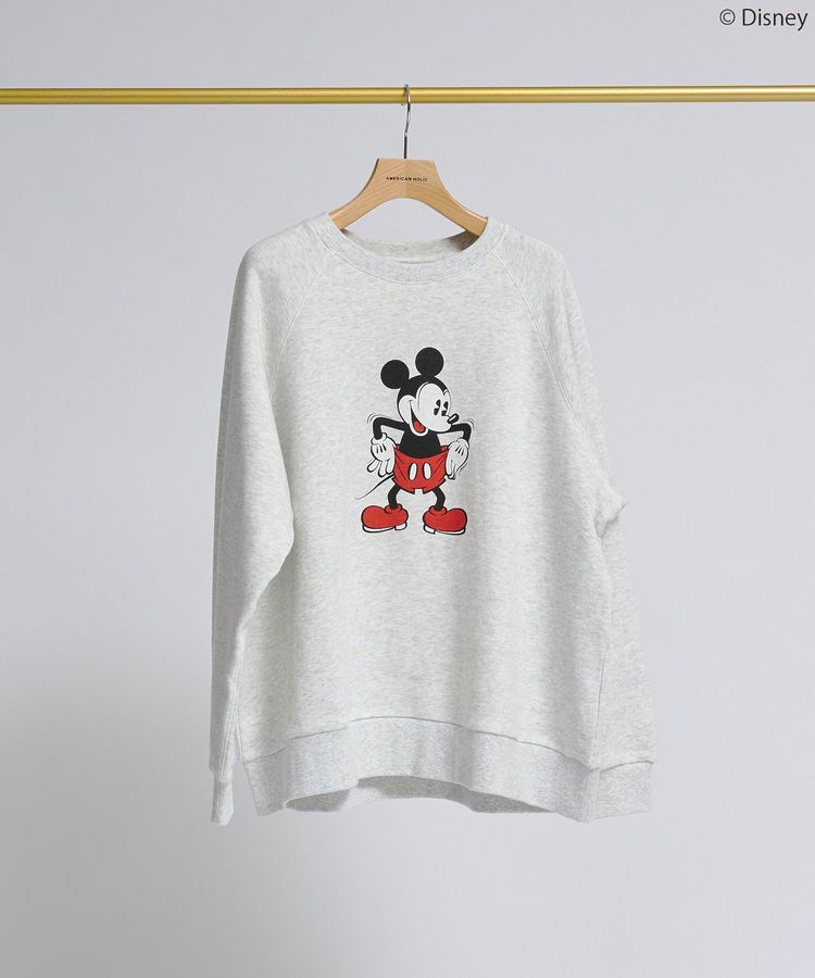 AMERICAN HOLIC「【Mickey&Friends】ビンテージ風スウェット」|スウェット・ジャージ|