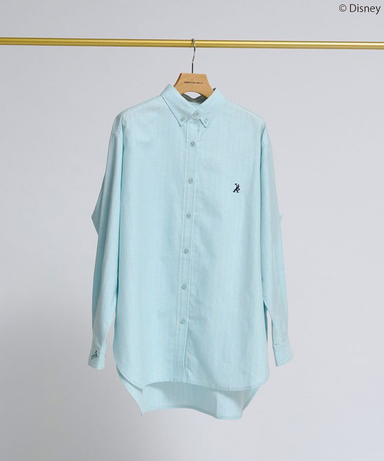 AMERICAN HOLIC「【Mickey&Friends】ボタンダウンシャツ」|シャツ・ブラウス|