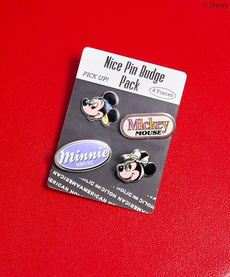 AMERICAN HOLIC「【Mickey&Friends】4Pピンズセット」|その他|
