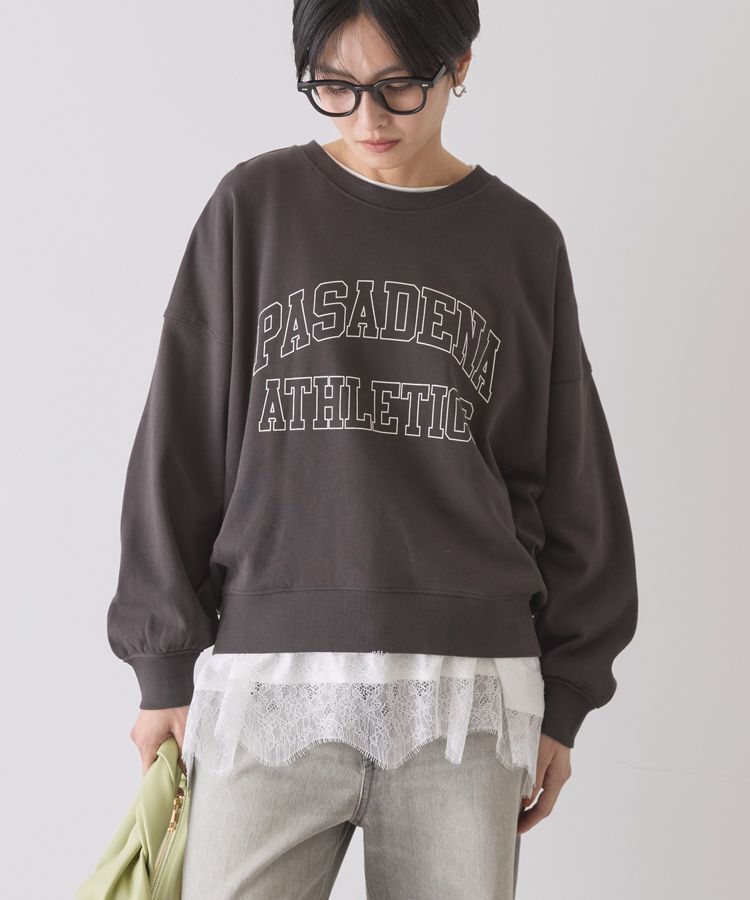 AMERICAN HOLIC「スカラップレースプルオーバー」|Tシャツ・カットソー|