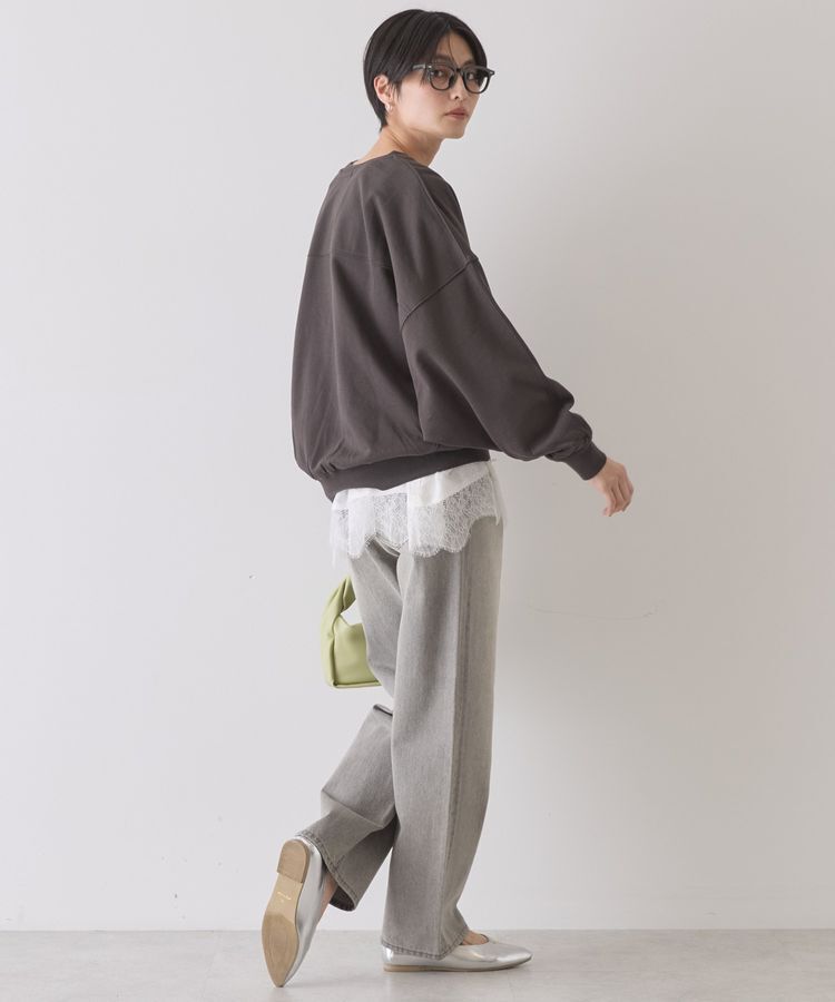 AMERICAN HOLIC「スカラップレースプルオーバー」|Tシャツ・カットソー|