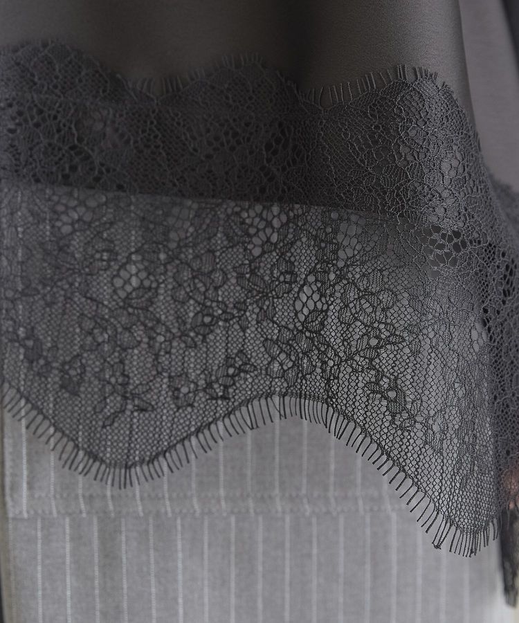 AMERICAN HOLIC「スカラップレースプルオーバー」|Tシャツ・カットソー|