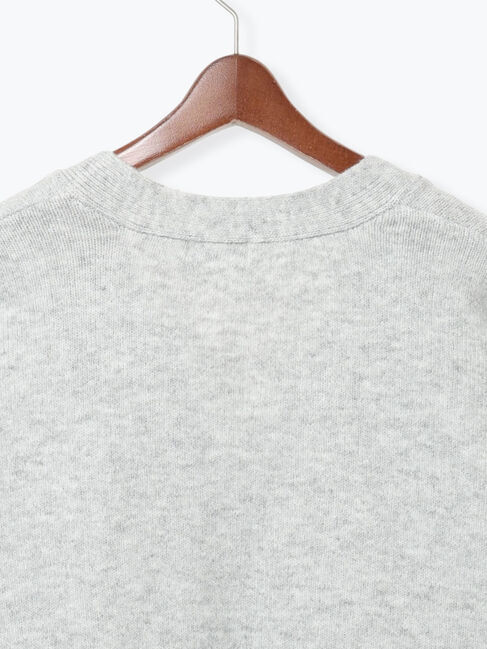 Te chichi TERRASSE「起毛ジャカードVネックショートカーディガン」|カーディガン|