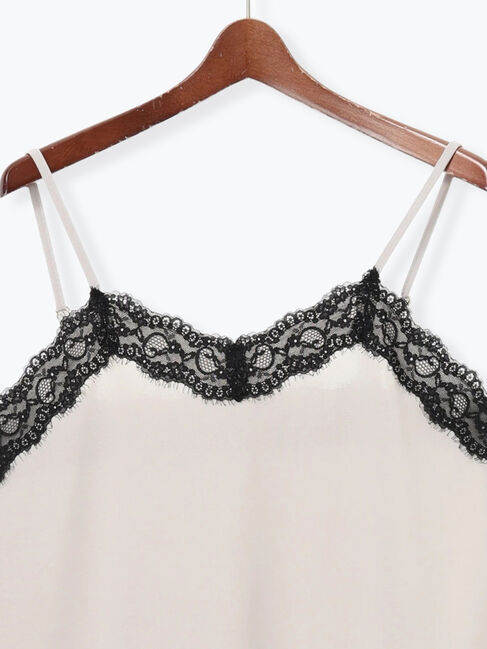 Te chichi「イレギュラーヘムレイヤードレースキャミ」|キャミソール|