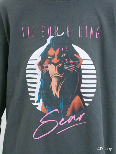 Samansa Mos2 blue「【Disney】ヴィランズ/ロンT」|Tシャツ・カットソー|