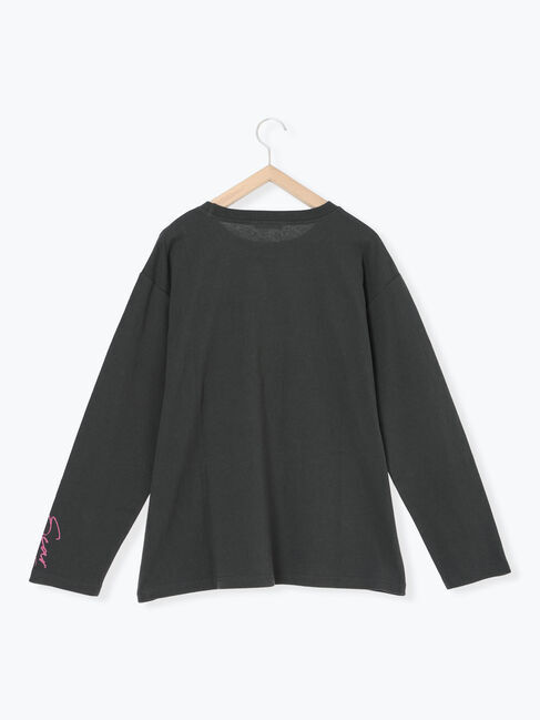 Samansa Mos2 blue「【Disney】ヴィランズ/ロンT」|Tシャツ・カットソー|