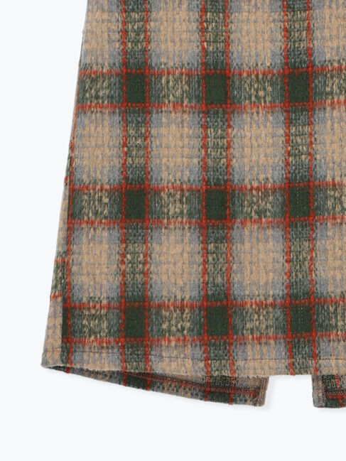 Samansa Mos2 blue「チェック柄スカート」|スカート|