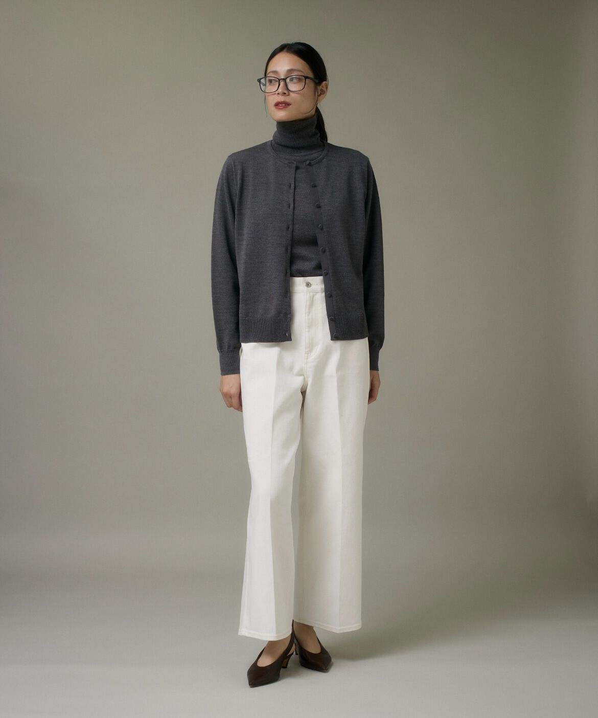 DAY by DAY it&rsquo;s international「ウォッシャブルウールクルーネックカーディガン《HARMONY》」|カーディガン|