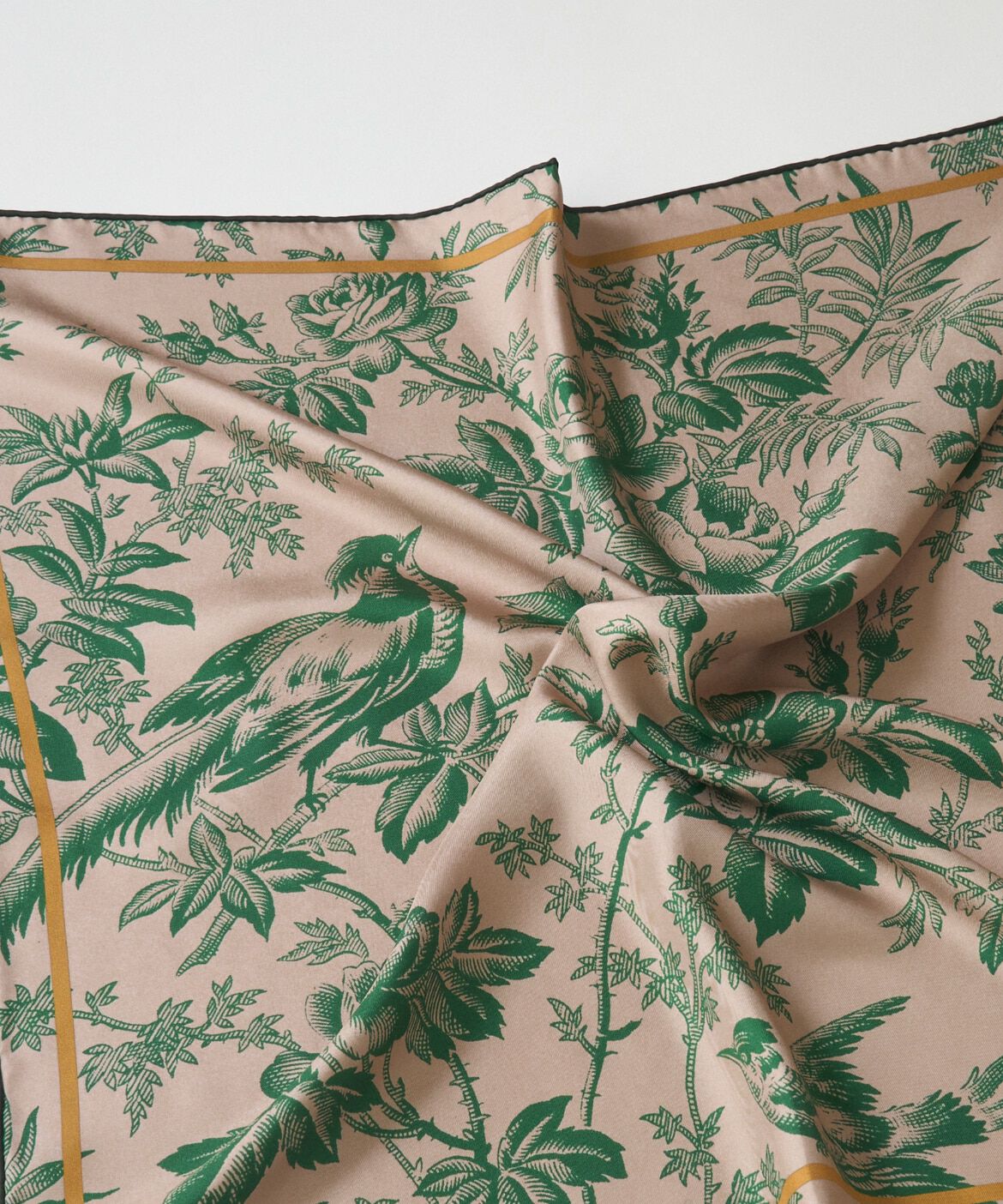 FAVORITE SUKINAMONO「Small Classical Darlene Scarf スカーフ《Tapis Noir》」|ストール|