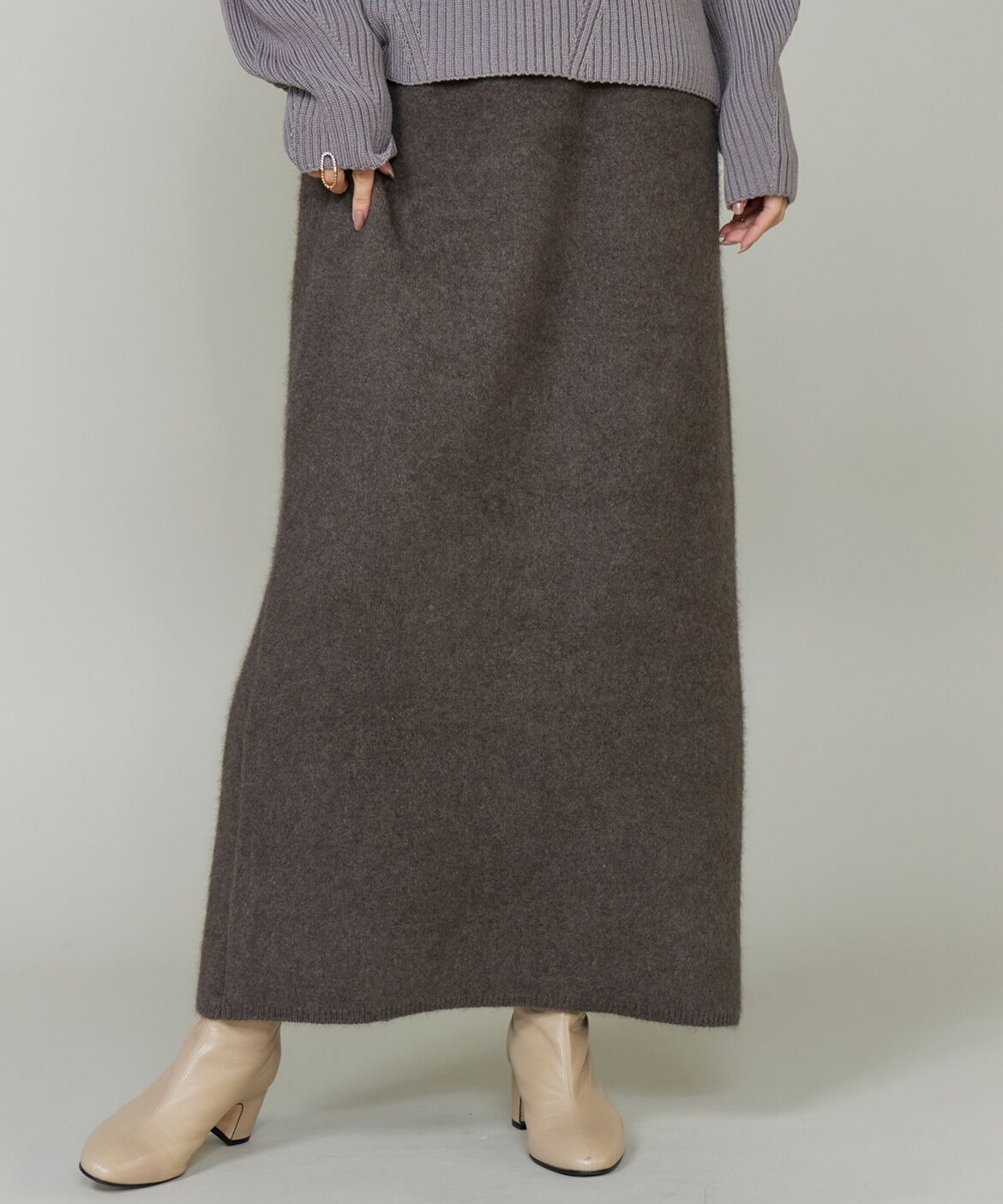 INED「フォックスブレンドタイトスカート《YVON》」|タイト|