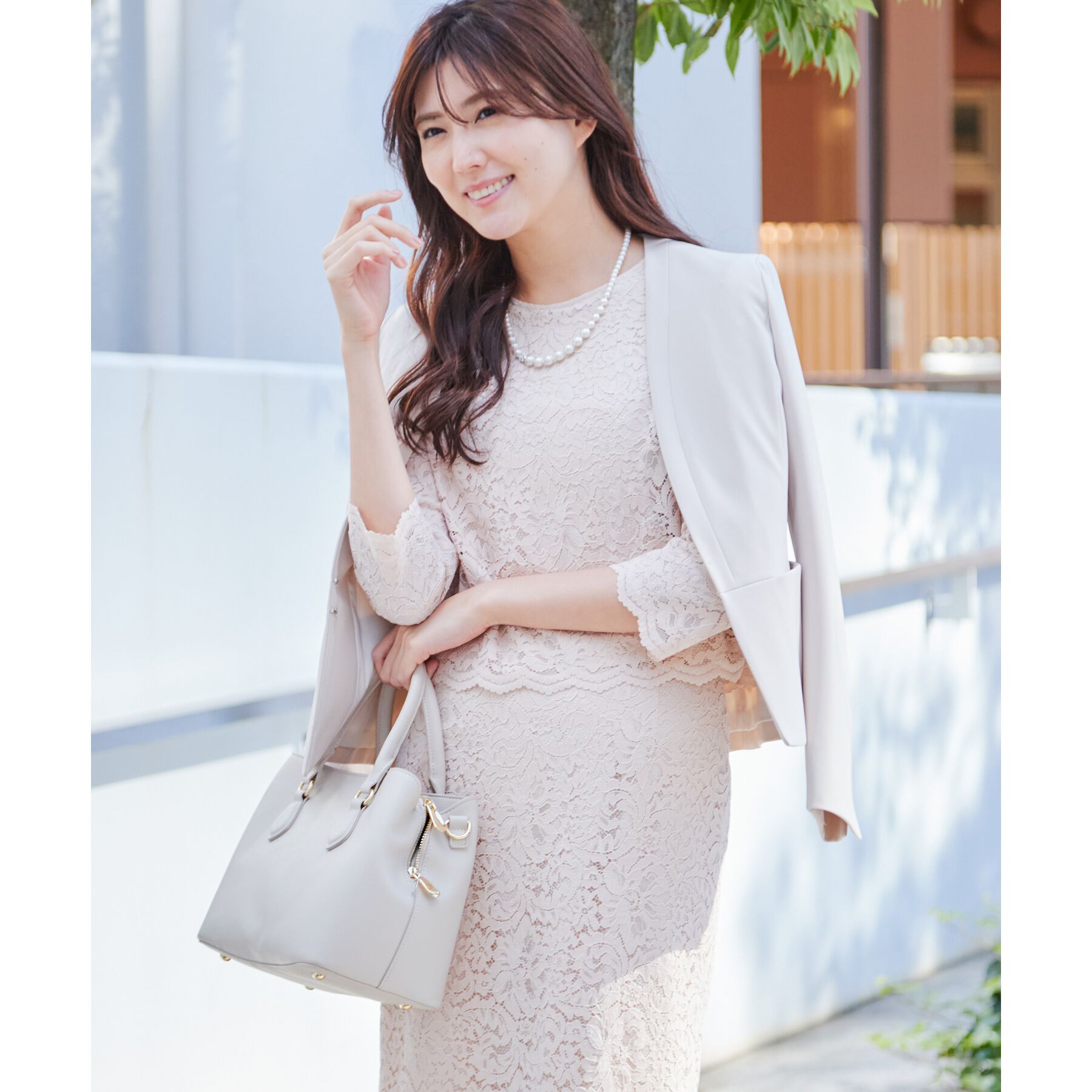 COUP DE CHANCE「【洗える／日本製】ノーカラージャケット」|ノーカラージャケット|