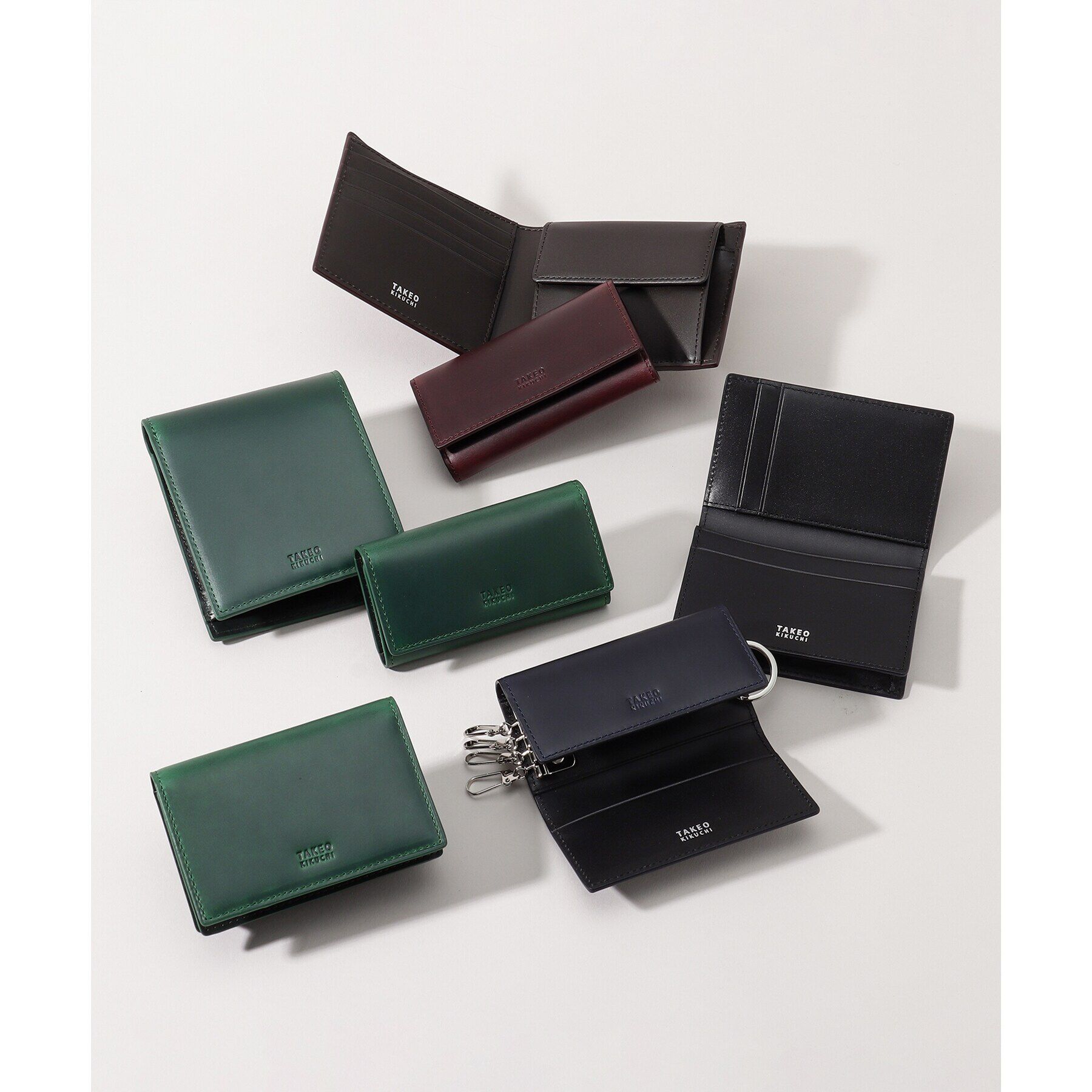 TAKEO KIKUCHI「インポートオイルレザー名刺入れ」|名刺入れ・カードケース|