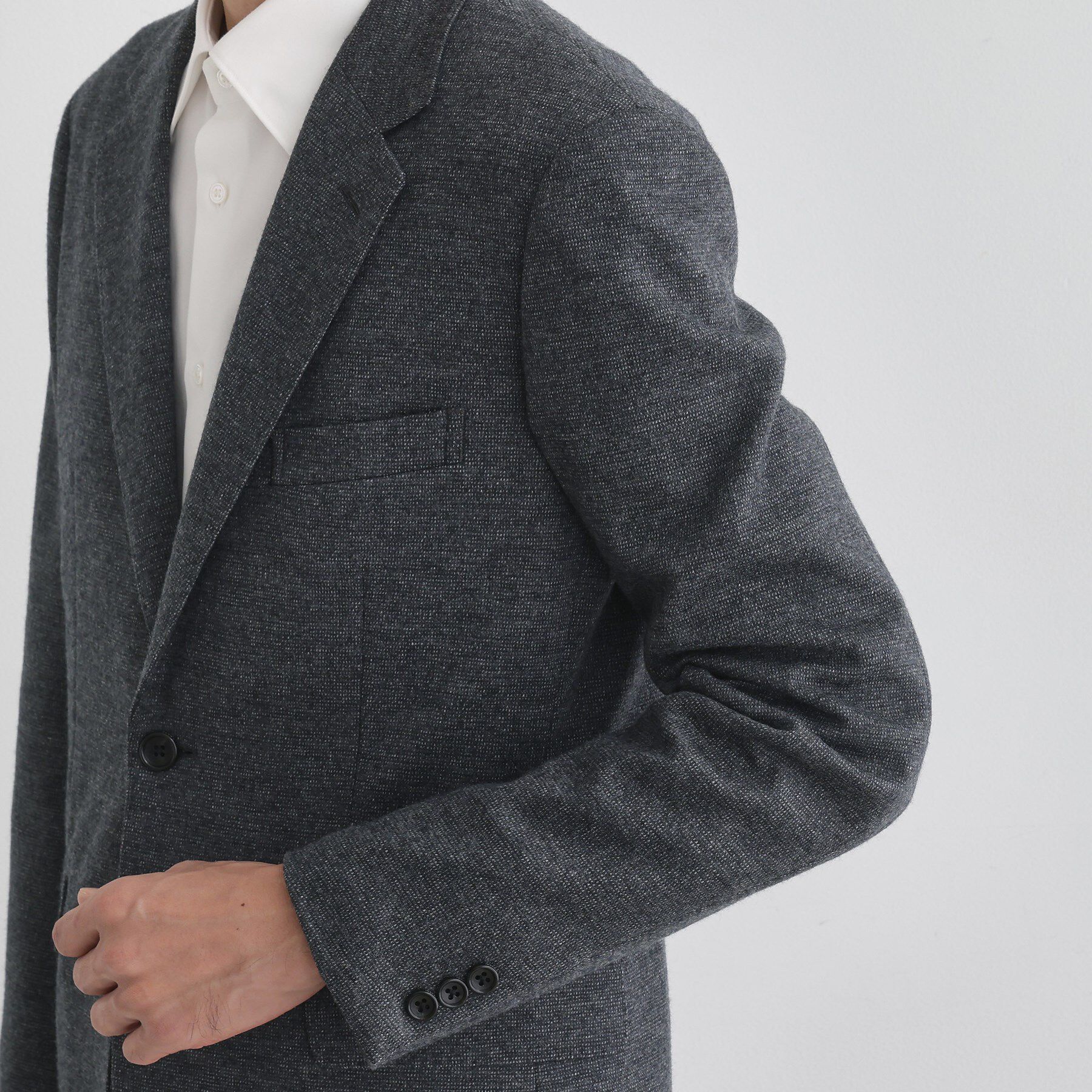 TAKEO KIKUCHI「【Sサイズ～】尾州織 ピンヘッドムリネ ジャケット」|スーツ|
