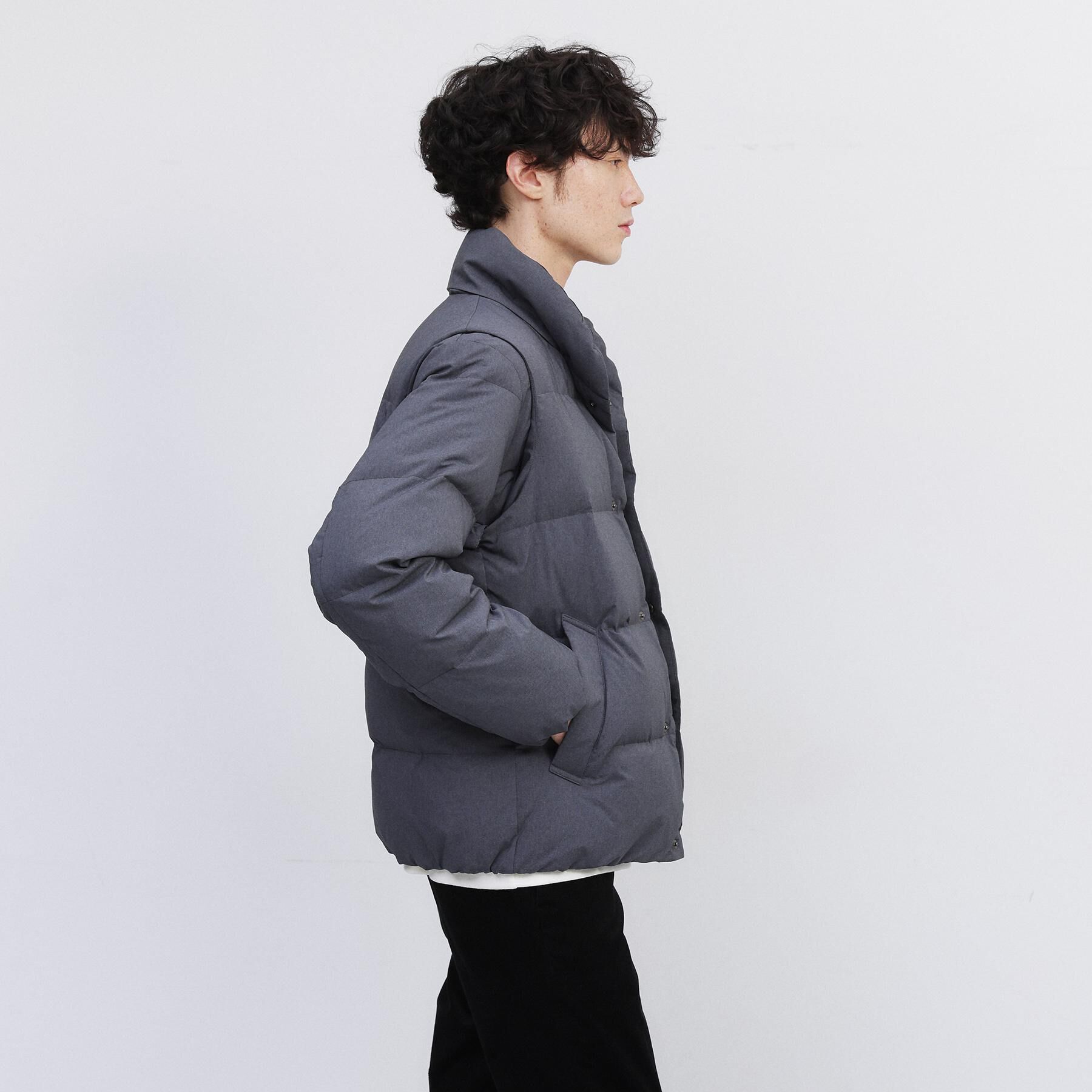 TAKEO KIKUCHI「【袖取り外し可】デタッチャブル ダウンブルゾン」|ダウン|