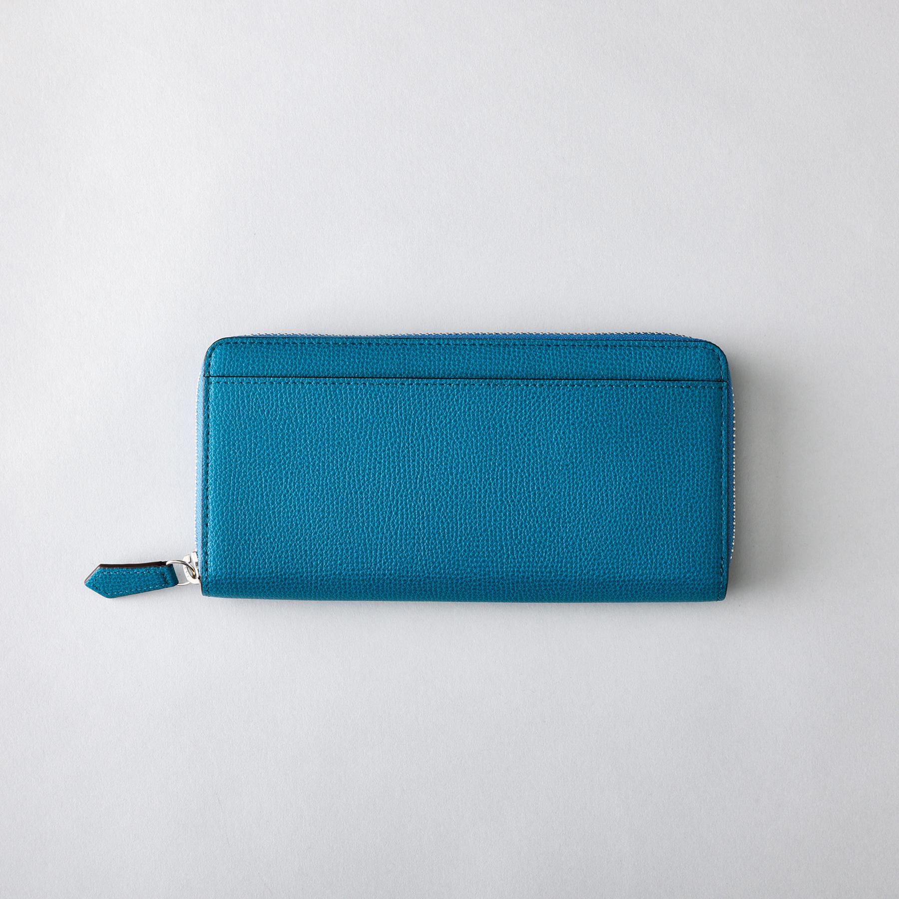 TAKEO KIKUCHI「クラシコ3方ラウンドファスナー長財布」|財布|ブルー(091)