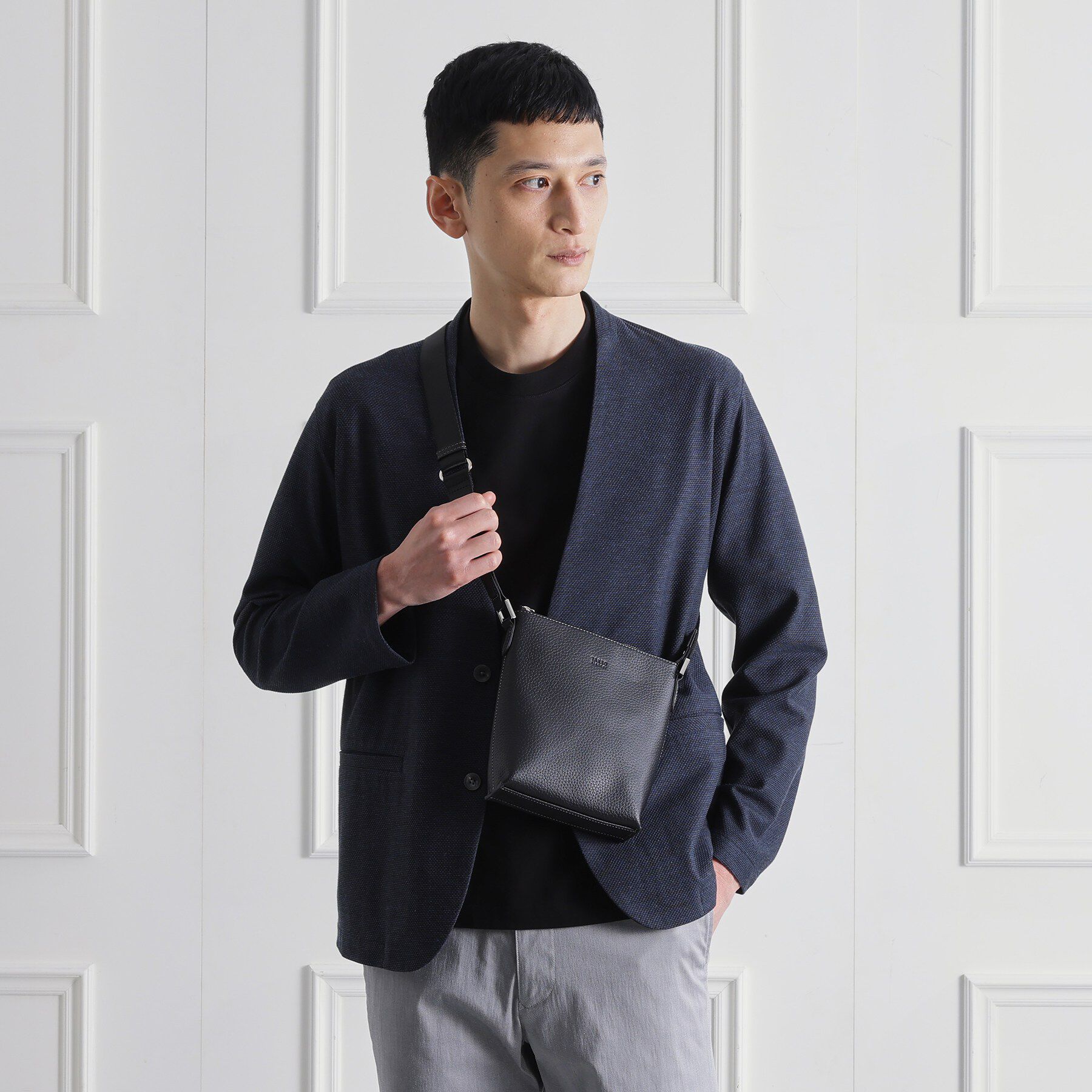 TAKEO KIKUCHI「フレンチシュリンクレザーミニショルダー」|ショルダー・メッセンジャー|